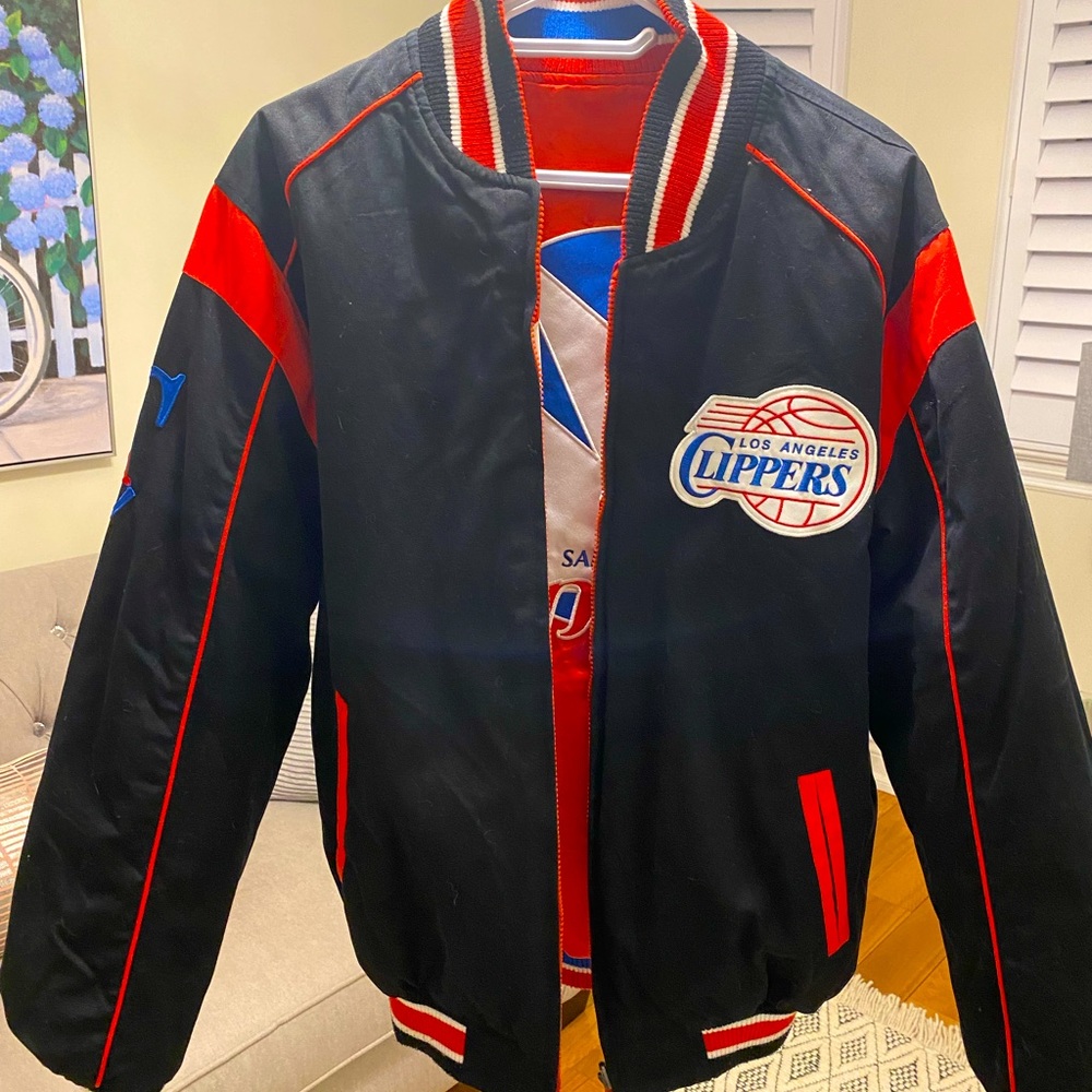 NBA LA Clippers Reversible Bomber Jacket M